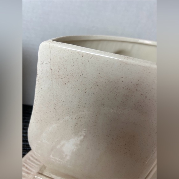 Vtg 1974 Arnels 3D Mushroom Divided 4 Canister Lazy Susan W/Lid & Tray-Ceramic - Picture 14 of 16